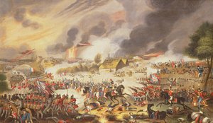La bataille de Waterloo, 18 juin 1815, 1842