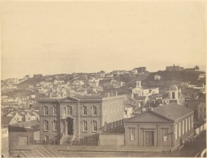 Vue de Kearny Street - au premier plan l