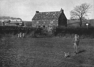 Lieu de naissance de George Stephenson, Wylam, vers 1900