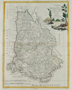 Les Gouvernances du Dauphiné, Provence, le Comté de Venaissin et la Principauté d