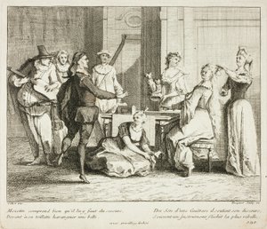 Plate from Livre de Scènes Comiques