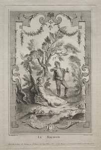 Le bouffon, arabesque - Gabriel Huquier