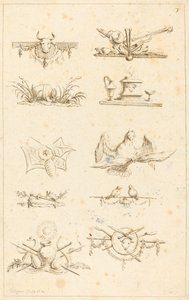 Dessins pour Culs-de-lampe : pl. 7