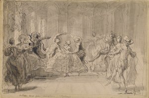 Ballet de "Les Fées rivales"