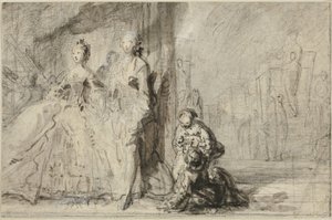 La promenade sur le boulevard