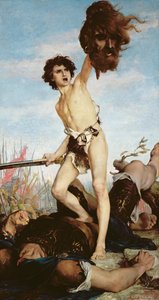 David victorieux sur Goliath, 1876
