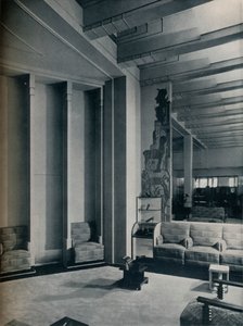 Coin du salon de chaussures, Roos Bros., San Francisco, 1930