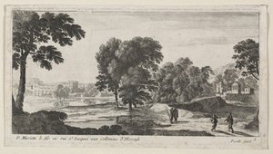 Paysage avec figures