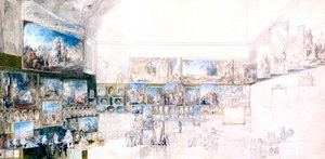 Cabinet de dessins, c1744-1780 - Gabriel de Saint Aubin