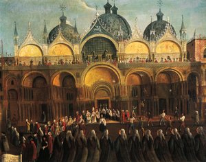 Cérémonies de Pâques à San Marco