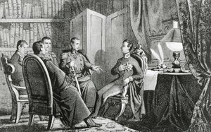 Le prince Charles Albert de Carignan (1798-1849) promet son soutien aux conspirateurs libéraux, 6 mars - Gabriele Castagnola