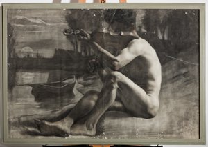 Figure Masculine, Nue