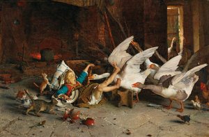 Une catastrophe, 1887 - Gaetano Chierici