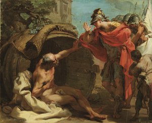 Alexandre et Diogène - Gaetano Gandolfi