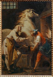 Le Miracle de saint Eloi - The miracle of Saint Eligius ... - Gaetano Gandolfi