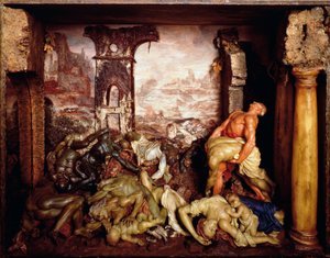 Italie, Florence, La Peste, sculpture en cire - Gaetano Giulio Zumbo