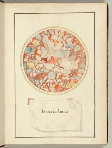 Breccia Antica, de différents types de pierre, Italie - Gaetano Piccini