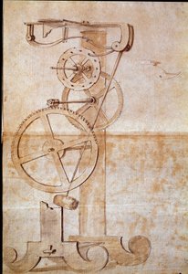 Horloge à pendule étudiée par l