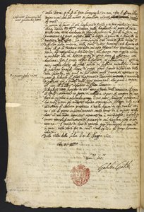 Lettre - Galileo Galilei
