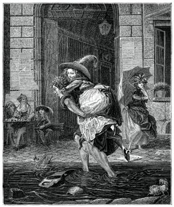Passage à travers la tempête, 1885 - Garnier