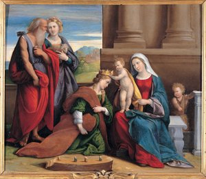 Couronnement de Sainte Catherine