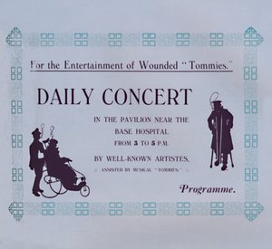 Annonce pour un concert, 1917 - Garratt and Atkinson