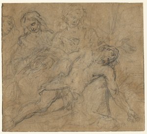 La Lamentation, vers 1635