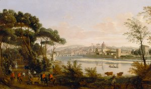 Vue de Florence - Gaspar van Wittel
