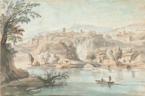 Paysage à Tivoli, 1701-10