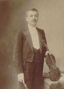 Portrait du violoniste et compositeur Henri Marteau - Gaspard Félix Nadar