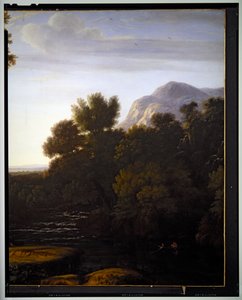Paysage italien (détail)