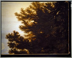 Paysage Pastoral Italien, détail, sans date