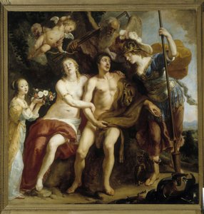 Hercule, Omphale et Minerve - Gaspard de Crayer