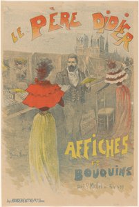 Affiche pour le Père Didier, libraire et vendeur d