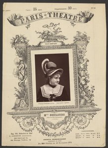 Théâtre de Paris : Mlle. Desclauzas
