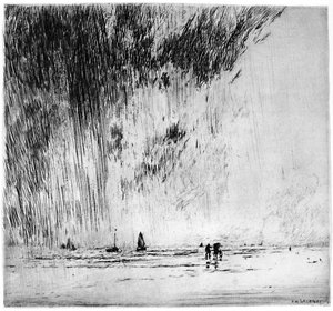 La Pluie, 1880-1940 - Gaston de Latenay