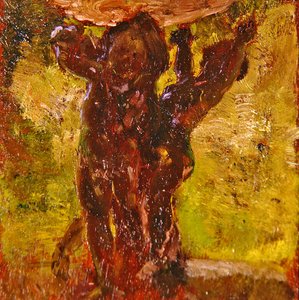 Scène de jardin