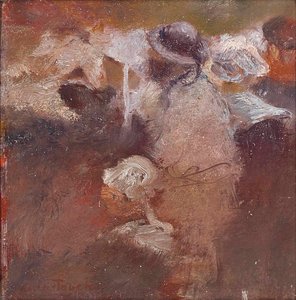 Esquisse de figures en Bretagne - Gaston de la Touche
