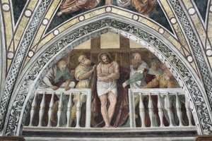 Ecce Homo Fresque de Gaudenzio Ferrari (vers 1475-1546) 1542 Milan, Basilique de Santa Maria delle Grazie Italie
