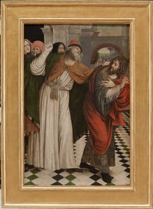 Joachim expulsé du Temple, 1508-09 - Gaudenzio Ferrari