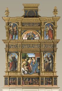 Nativité et Dernière Cène, Polyptyque - Gaudenzio Ferrari