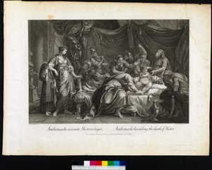 Andromaque pleurant la mort d