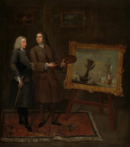 Thomas Walker et Peter Monamy, vers 1735 - Gawen Hamilton