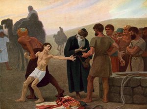 Joseph est vendu en esclavage par ses frères jaloux, vers 1940 - Gebhard Fugel