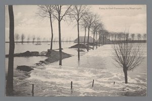Catastrophe à Oud-Vossemeer le 13 mars 1906