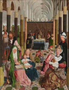La Sainte Parenté. Vers 1495 - Geertgen Tot sint Jans