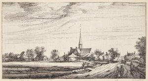 Vue vers Amstelveen - Geertruyt Roghman