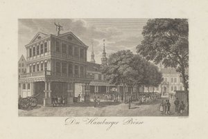 La Vieille Bourse à Hambourg - Geissler