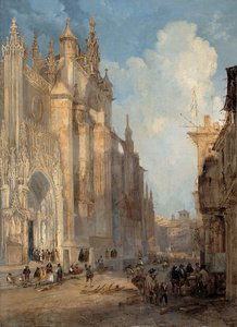 Cathédrale de Séville du côté des marches
