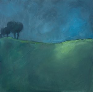 Paysage, 2019 (huile sur toile)